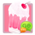 go sms milkshake theme android application logo